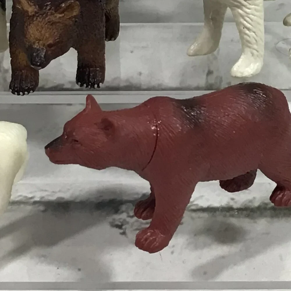 Bears Figures Collection of Animals Lot of 11 White‎ Black Brown Assorted
